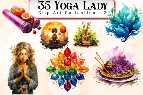 Download Yoga Clipart Bundle 2 - Premium Resources