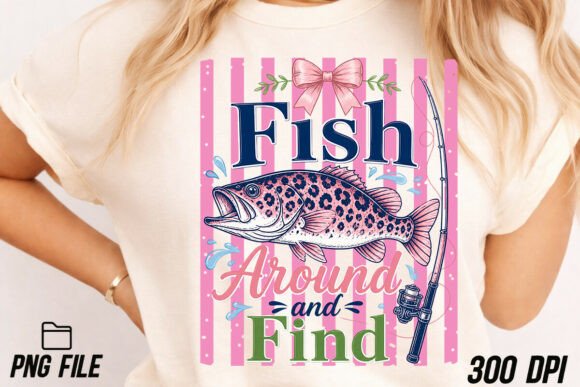 Download Fish Around and Find Preppy Striped PNG - Premium Resources